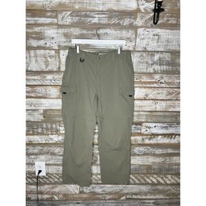 Columbia mens hiking/outdoor convertable tan pants M‎